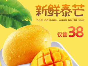 淘寶水果類目高點擊精品直通車圖設計 高清PSD素材及實戰應用